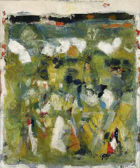 Syed Haider Raza | Untitled (1964) | MutualArt