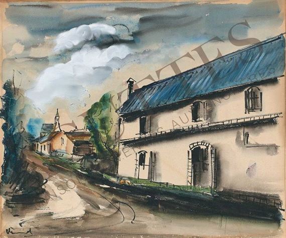 Village by Maurice de Vlaminck, Circa 1925-1928