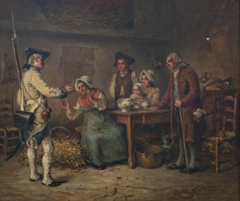 Léon Marie Constant Dansaert | the return of the conscript | MutualArt