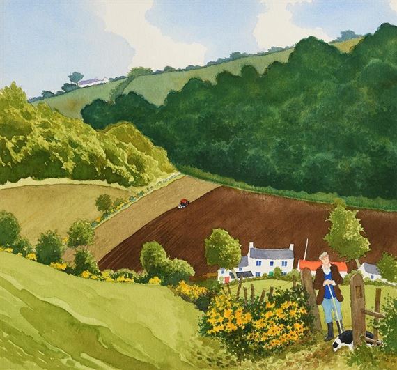 Spring Ploughing by James MacIntyre, 1998