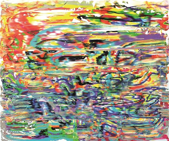 HIDYL FLUO AFTER IMAGE MAP 2 by Gossia Zielaskowska, 2018