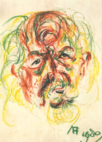 Affandi | Potret Diri (1980) | MutualArt