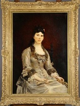 Portrait dde Madame de Rothschild - Camille-Carlier Vignal