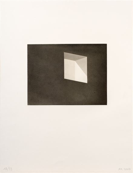 Fenster II by Markus Raetz, 2007