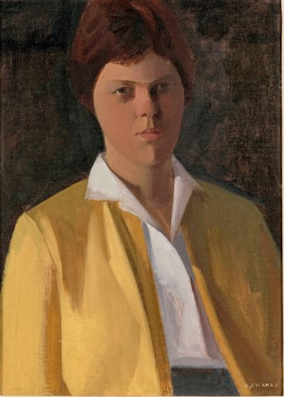 Portrait de femme by Albert Chavaz