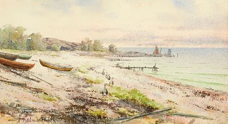 Falsterbo by Hjalmar Falk, 1896