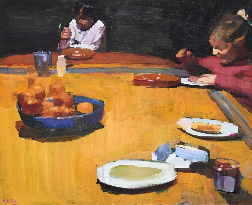 Marc Dailly | Au petit déjeuner (2018) | MutualArt
