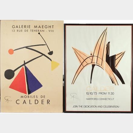 Alexander Calder | EXHIBITION POSTERS (1973) | MutualArt