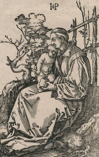 Die heilige Jungfrau mit dem Kind by Hans Sebald Beham, 1521