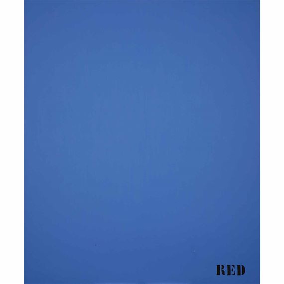 RED by Radomir Damnjanovic-Damnjan, 1974