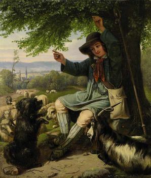 Philipp Herrlich | Hirte mit Hund | MutualArt