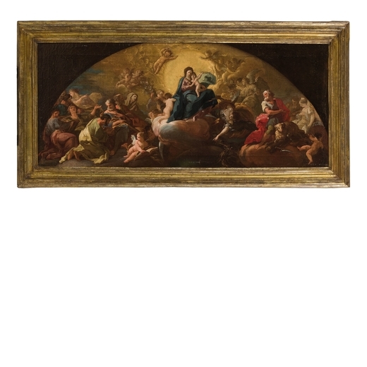The Pentecost: A Bozzetto oil painting reproduction by Antonio Gonzalez  Velasquez 