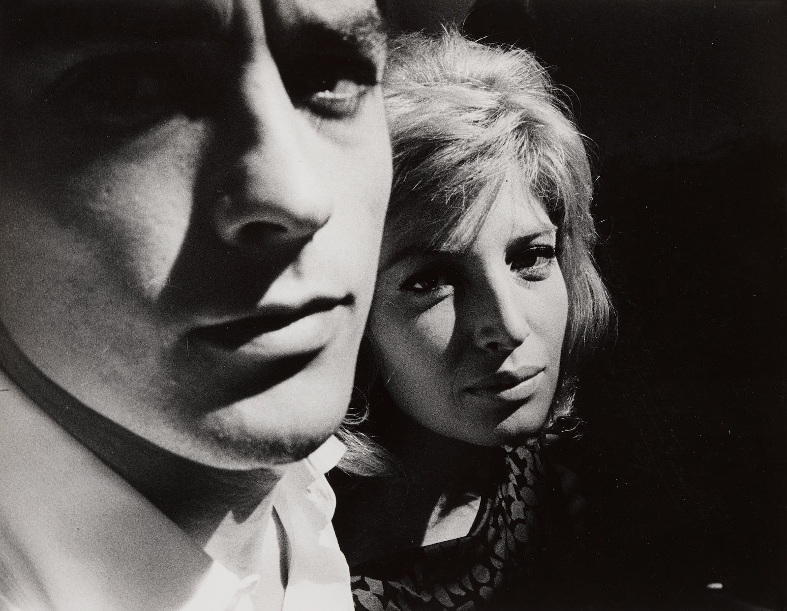 Robert Frank Alain Delon and Monica Vitti (1964) MutualArt