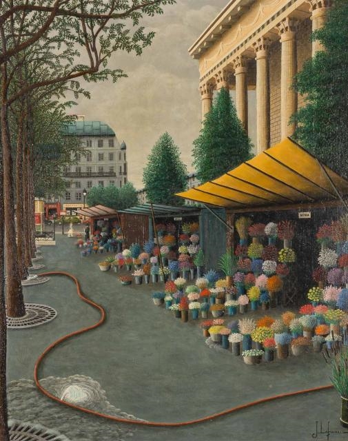 jules-lefranc-la-marche-aux-fleurs-coupees-mutualart