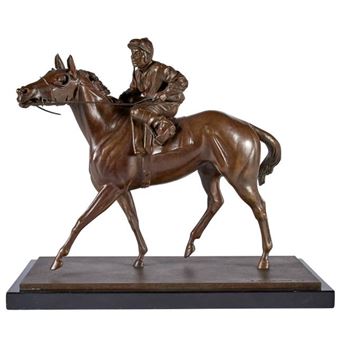 Jockey and Horse - Eleanor Stillman