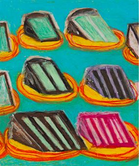 Nine Hearts Exploring (From Creativity Explored) - Jack Fischer Gallery, Potrero Avenue 