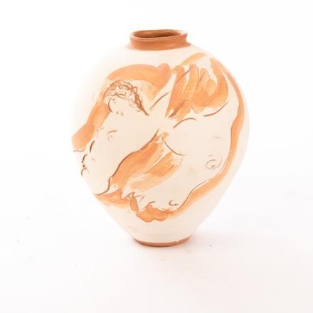 Europe and the Bull, Vase by Reuben Nakian, 1981