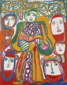 SOUK by Chaibia Tallal, 1990