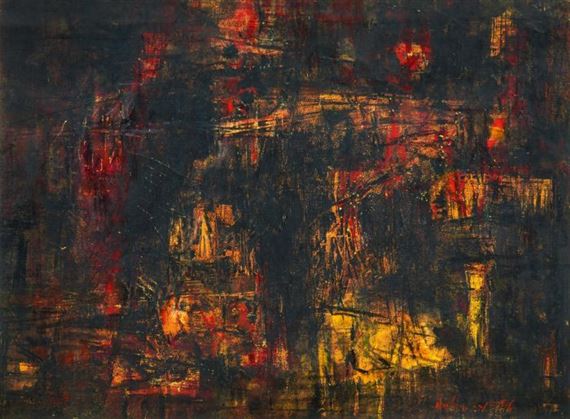 Untitled by Karl Fred Dahmen, 1956