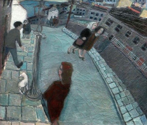 The Valley Street No.59 by Ernest Zobole, 1963