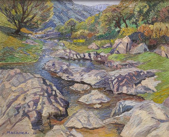 Paisaje serrano by José Malanca, 1944