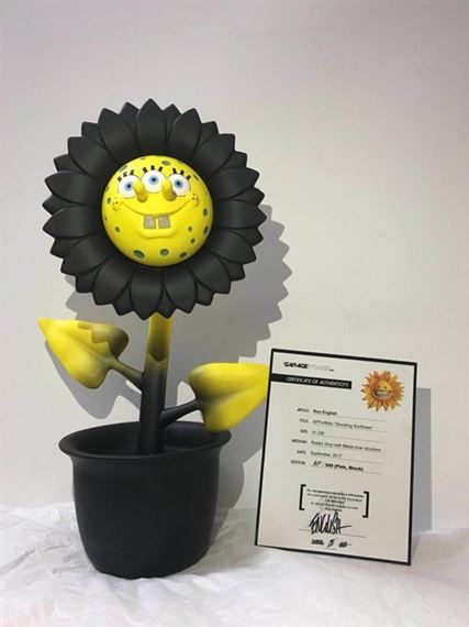 Ron English | Apportofolio Shocking Sunflower (2017) | MutualArt