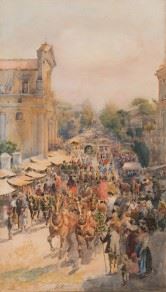 Festa della Madonna Dell'Arco by Francesco Mancini