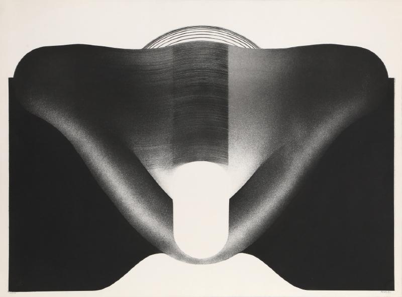 Artwork by Christian Fossier, Untitled II, Made of Etching with Aquatint