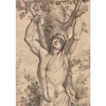 Saint Sebastian - Simon François de Tours