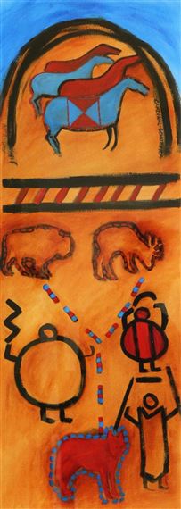 FAMILY IV by Joane Cardinal-Schubert