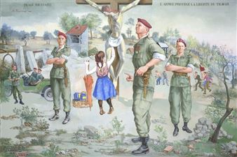 IMAGE MILITAIRE, L’ARMÉE PROTÈGE LA LIBERTÉ DU TRAVAIL - Alfred Courmes