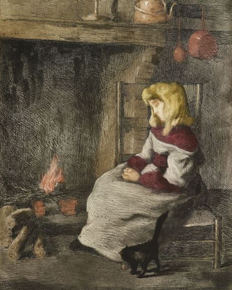 L'ANGÉLUS by Alfredo Muller, 1902