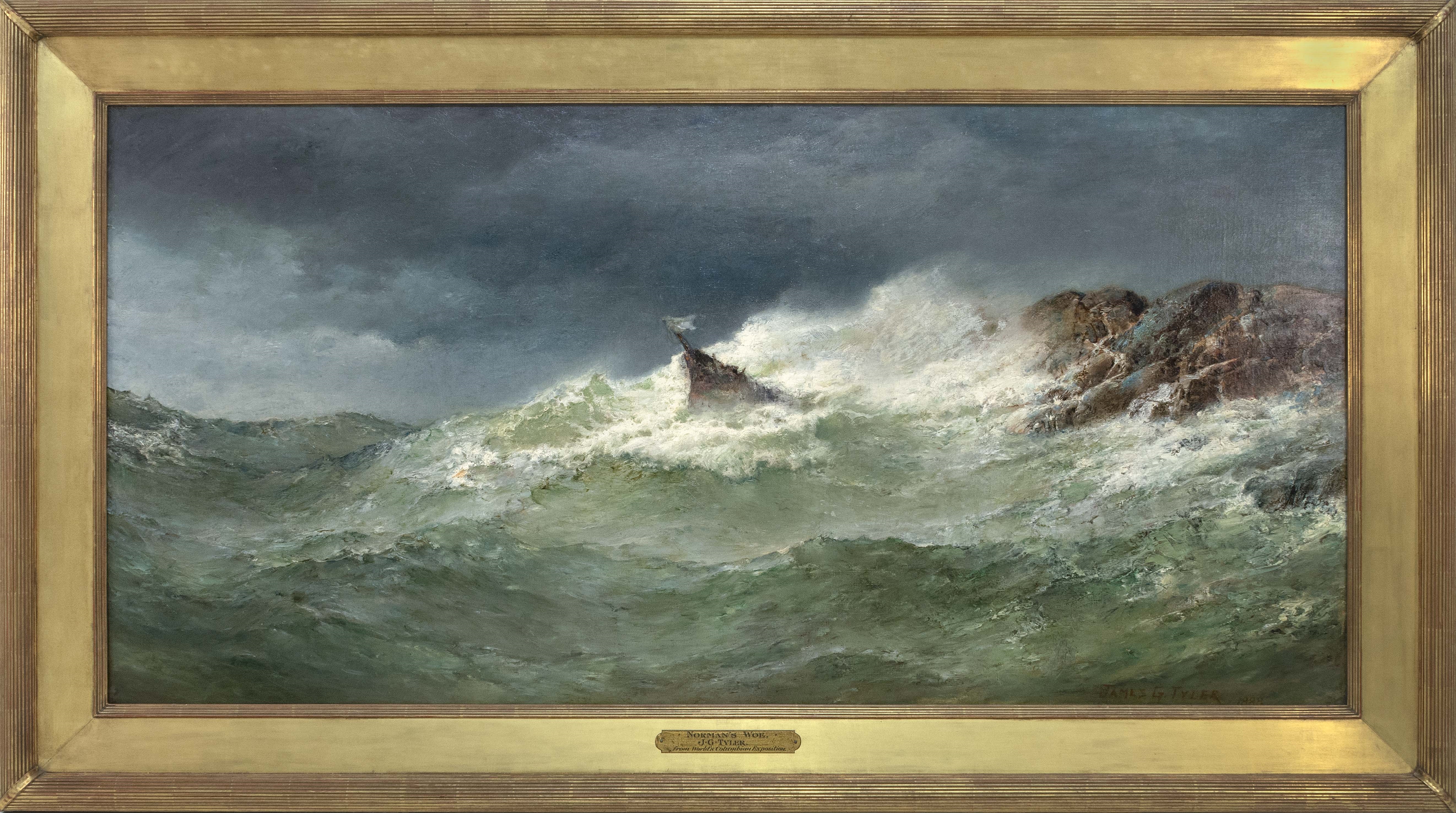 Artwork by James Gale Tyler, Norman's Woe, Made of Oil on canvas