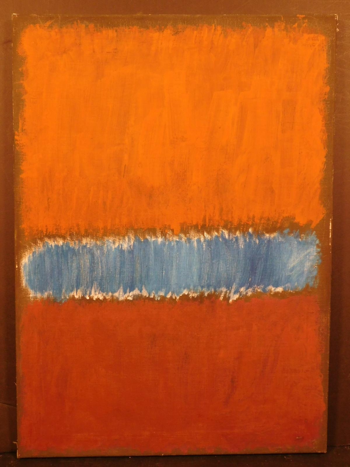 Color Field Painting by Mark Rothko, 1969