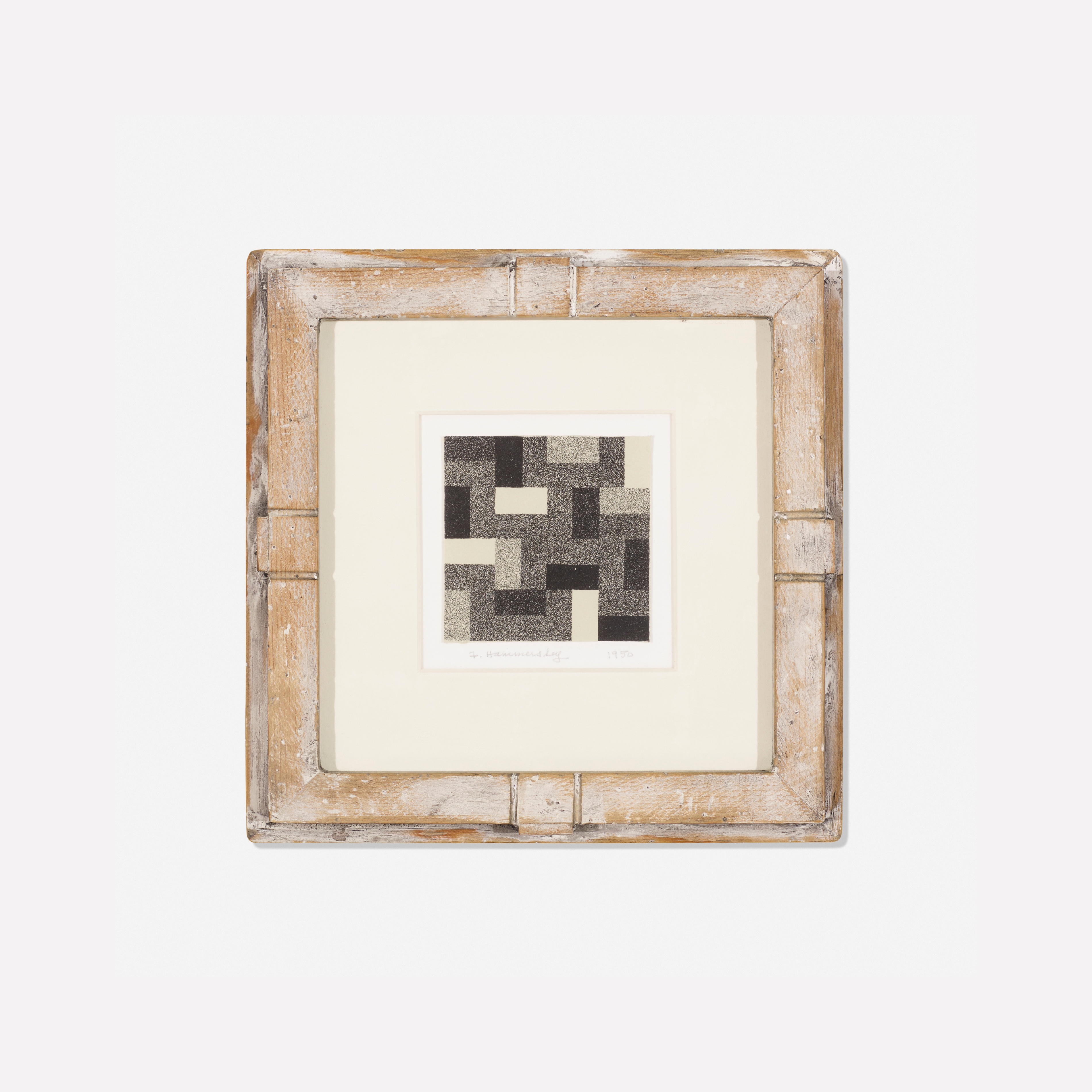 Artwork by Frederick Hammersley, Open, Made of lithograph on paper