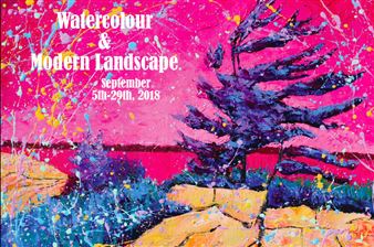 Watercolour & Modern Landscape - Twist Gallery