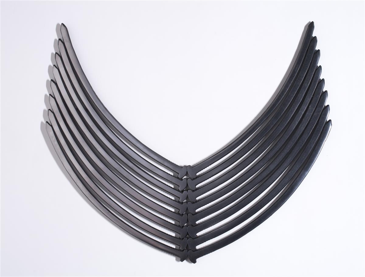 Artwork by John Bisbee, Hull, Made of Polished steel nails