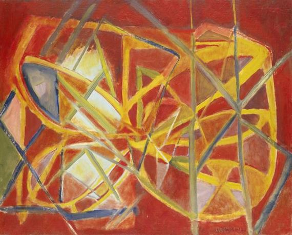 COMPOSITION by Marie Raymond, 1946