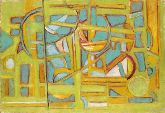 COMPOSITION VERTE ORANGE