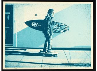 Jeff Ho Zephyr (Blue) - Glen E. Friedman