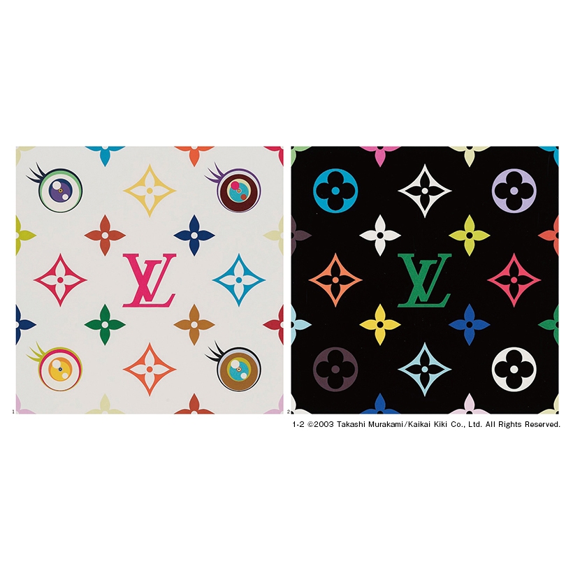 A LIMITED EDITION CLASSIC CANVAS SUPERFLAT JEWELLERY BOX BY TAKASHI MURAKAMI,  LOUIS VUITTON, 2003