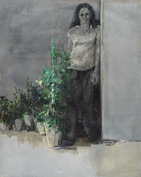 Untitled by Manouchehr Motabar, 1980