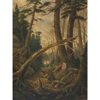 The Huntsman's Grave - Joseph Julius Humme