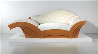 A Marilyn (‘Mitzi’) sofa - Hans Hollein