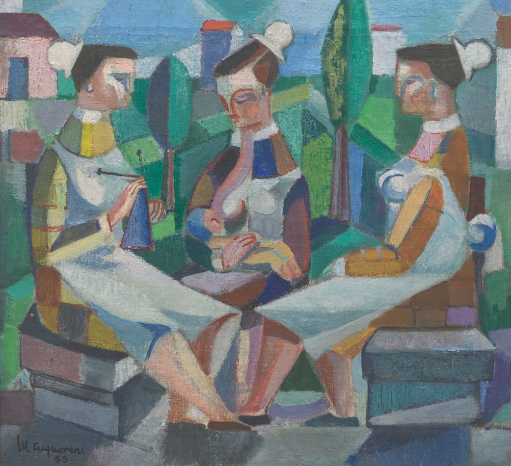 Artwork by Miguel Acquaroni Bonmati, Nineras, Made of Oil on canvas