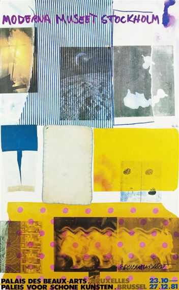 robert-rauschenberg-plakat-moderna-museet-stockholm-1981-mutualart