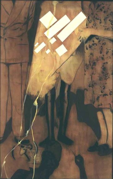 The Needle - Appalique | by Atul Dodiya, 2000