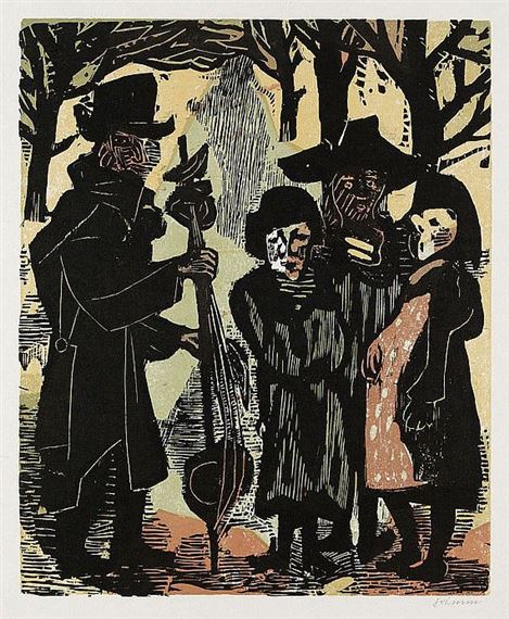 2 Bll.: Rummelpottszenen by Willem Grimm, 1950