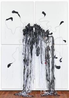 Nicholas Hlobo: Ulwamkelo - Lehmann Maupin, New York (West 22nd St)