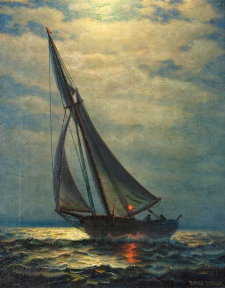 Moonlight Sail by James Gale Tyler
